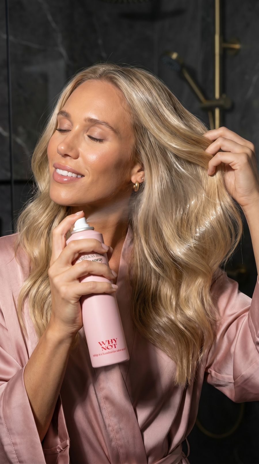 Hair spray campaign
